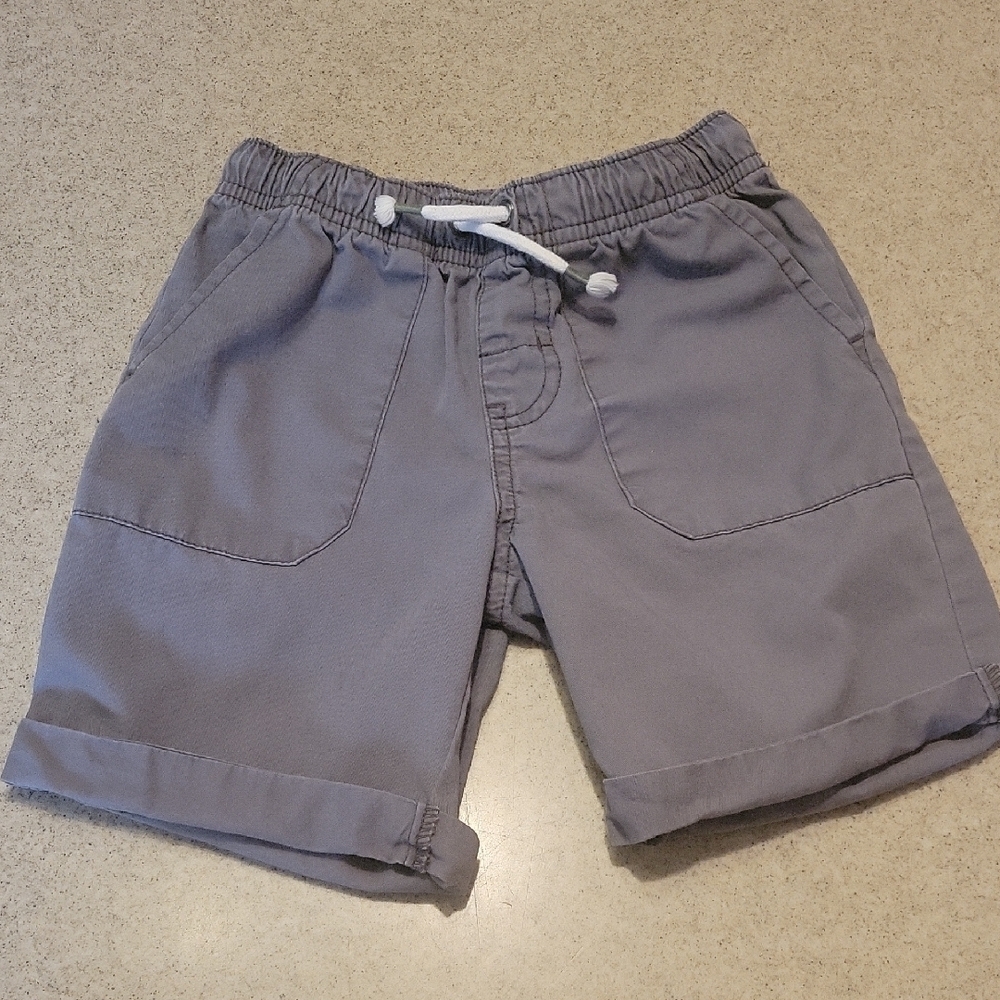 Cat & Jack Gray Elastic Waist Shorts